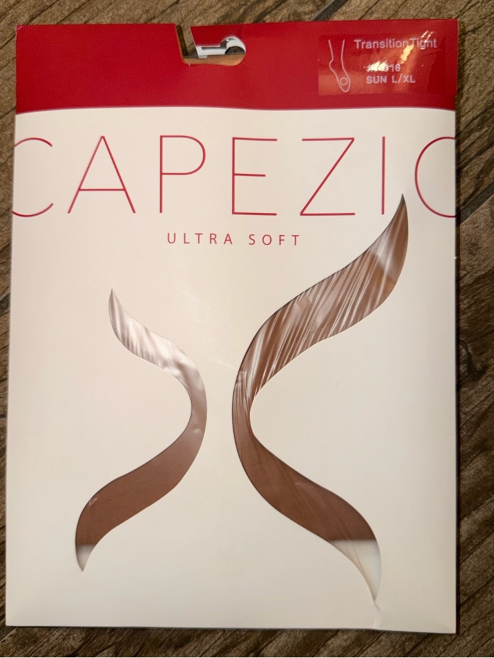 Capezio Ultra Soft Transition Dance Tights L/XL Suntan #1916 NWT